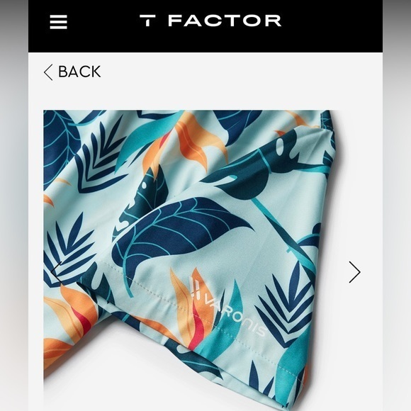 T-Factor Varonis Hawaiian shirt. Short sleeve, size extra large. - Picture 3 of 13